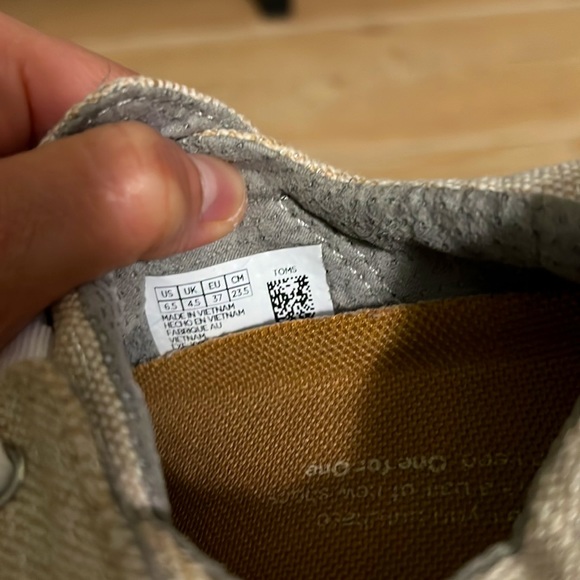 Toms Women’s Classic Del Rey Shoes - Picture 6 of 7